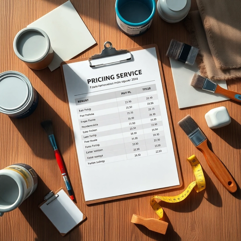 Cennik usług remontowych 2024 śląskie