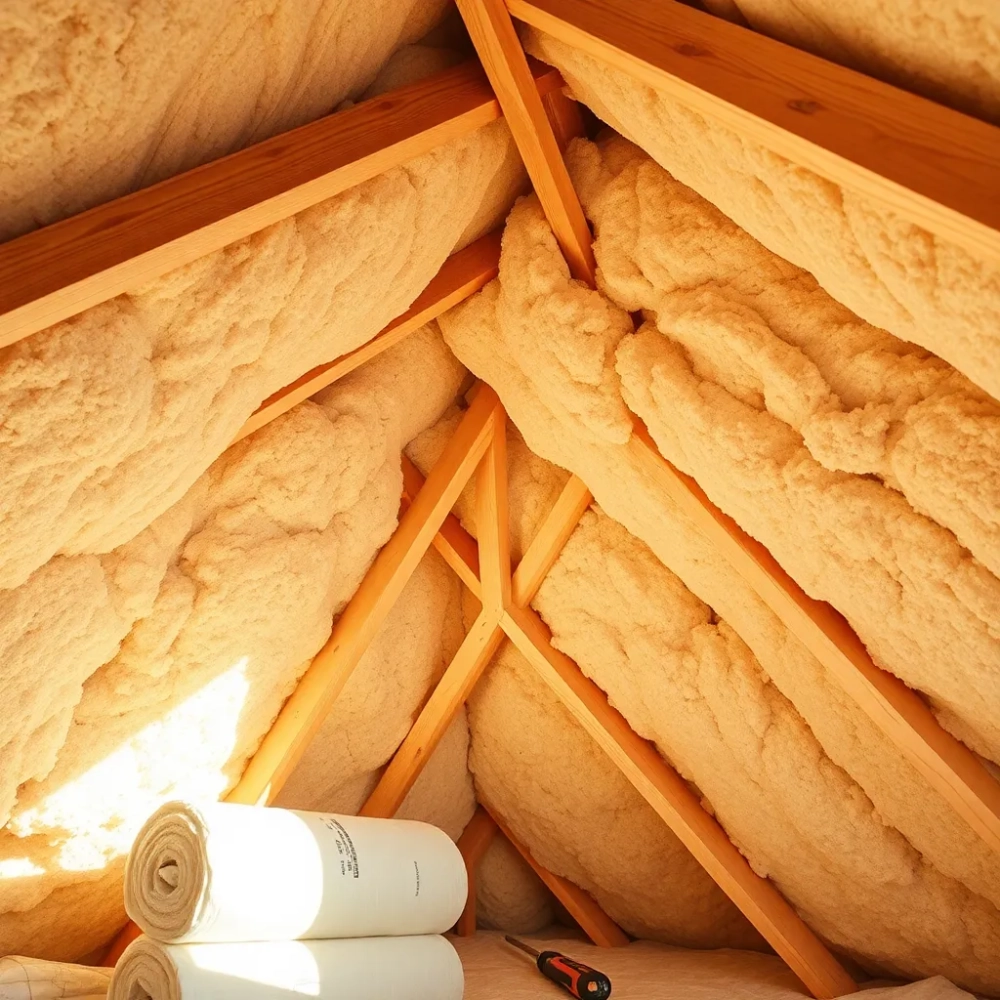 Jak ocieplić strop z wiązarów