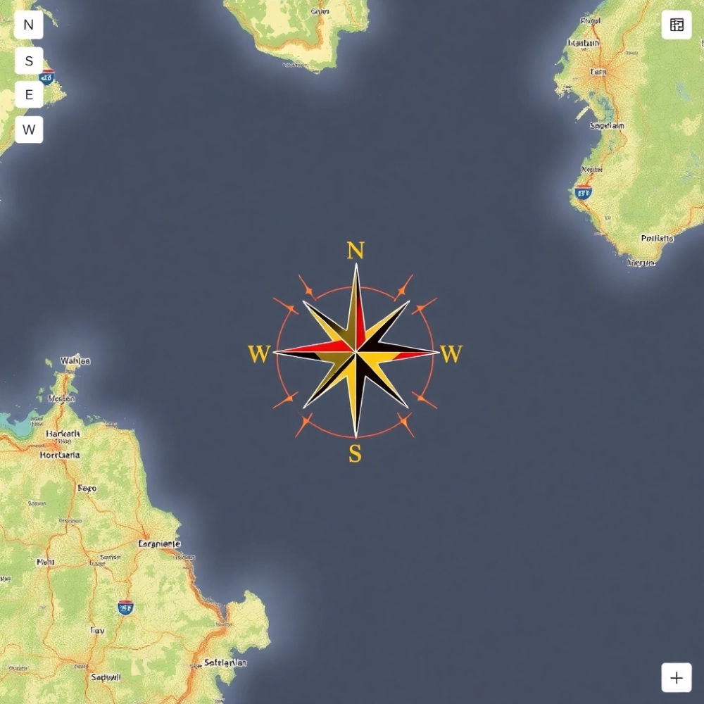 Jak sprawdzić strony świata na działce geoportal