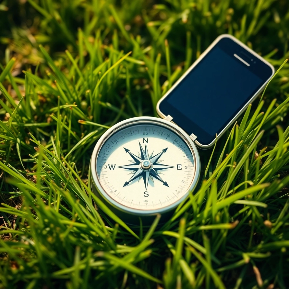 Jak sprawdzić strony świata na działce