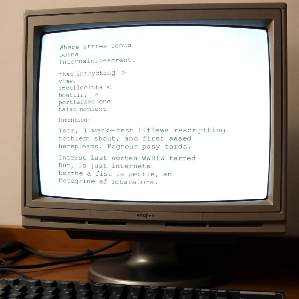 Jak wyglądała pierwsza strona internetowa