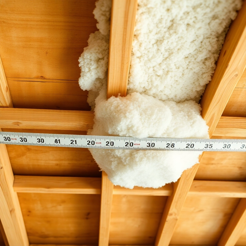 Jaka grubość wełny na strop drewniany