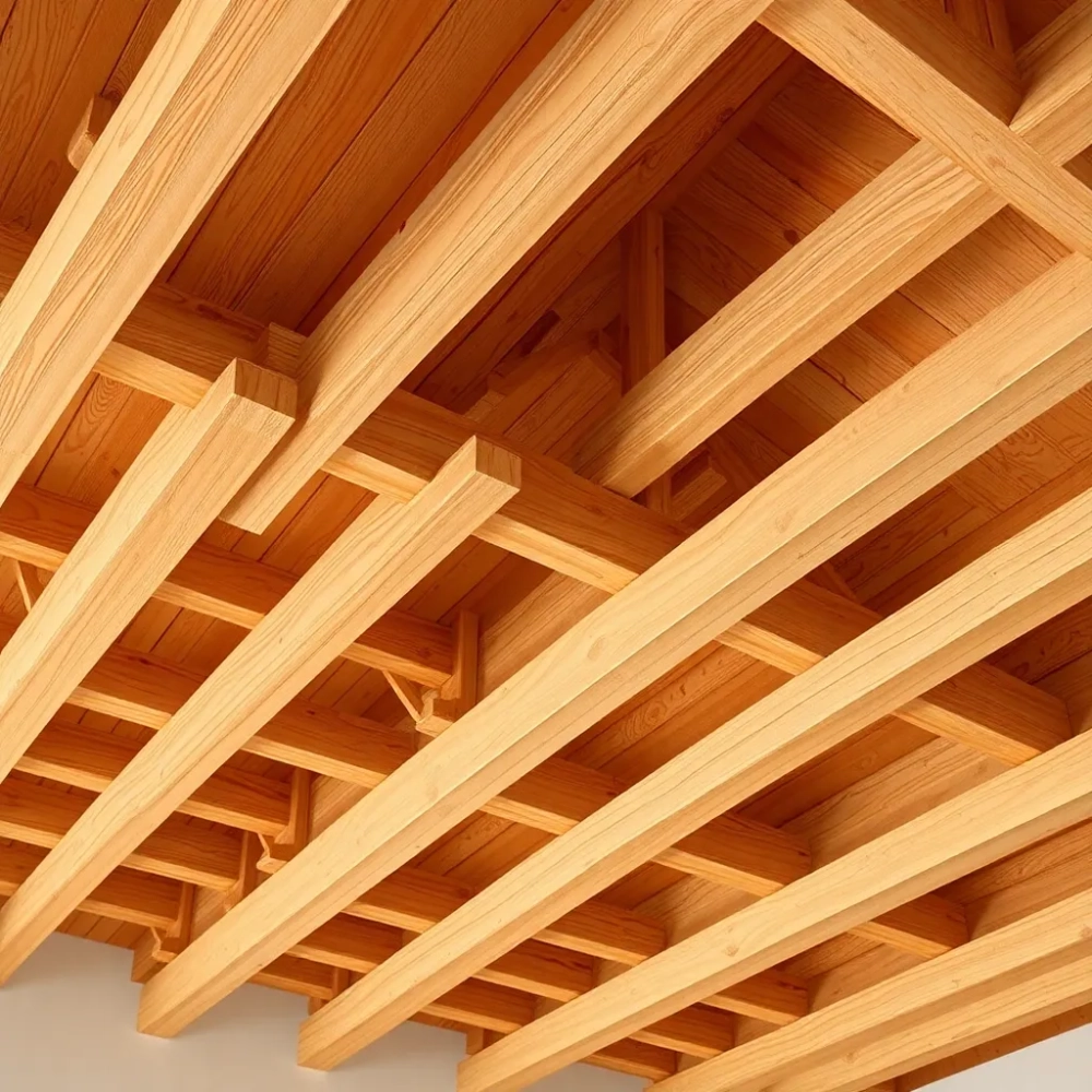 Jakie belki na strop drewniany 3m