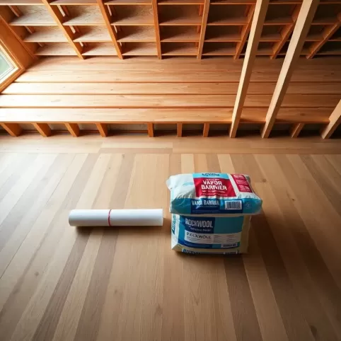 Co położyć na strop drewniany