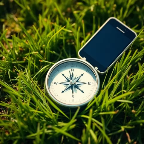 Jak sprawdzić strony świata na działce