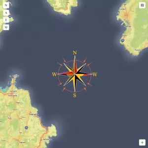 Jak sprawdzić strony świata na działce geoportal