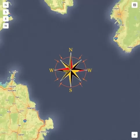 Jak sprawdzić strony świata na działce geoportal