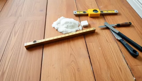 Jak wyrównać podłogę na stropie drewnianym