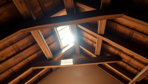 Jak wzmocnić stary strop drewniany