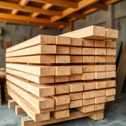 Jakie belki na strop drewniany 2m