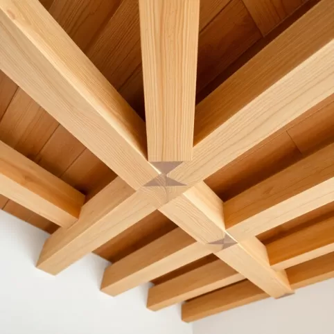 Jakie belki na strop drewniany 9m