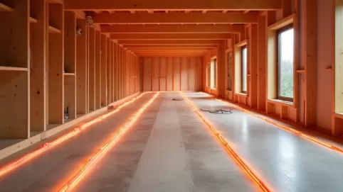 Ogrzewanie podłogowe na stropie drewnianym