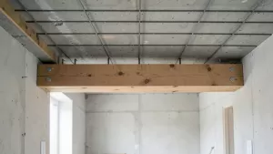 pozioma belka podtrzymująca strop