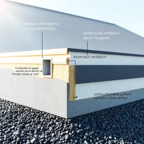 Stropodach odpowietrzany a wentylowany