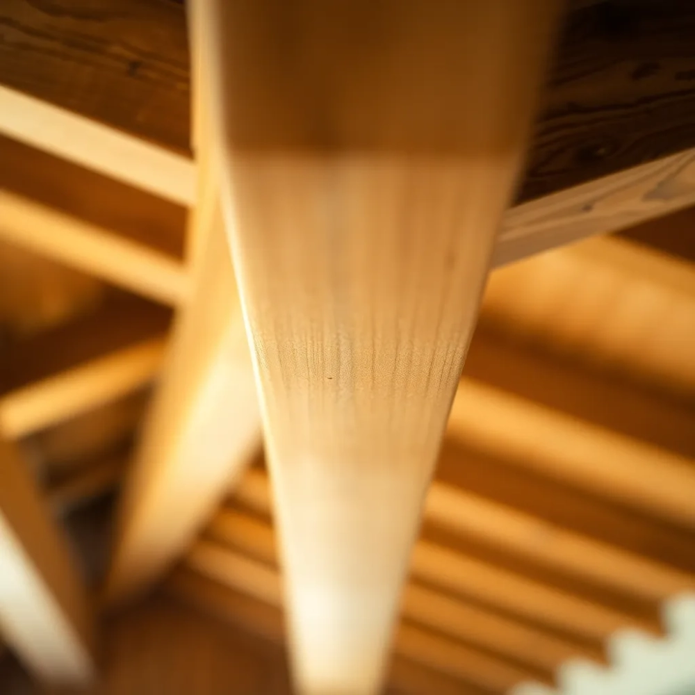 Strop drewniany jakie belki