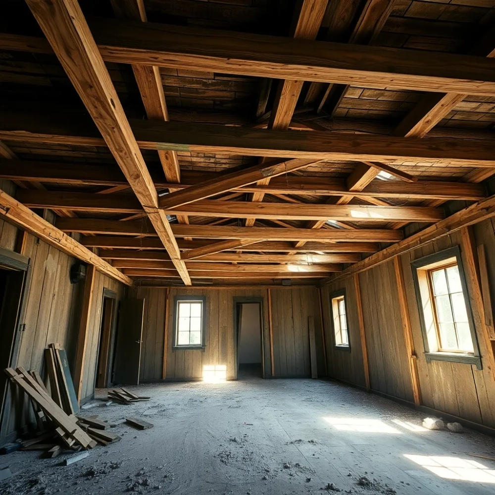 Wymiana stropu w starym domu koszt